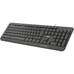TECLADO TRUST ZIVA MULTIMEDIA